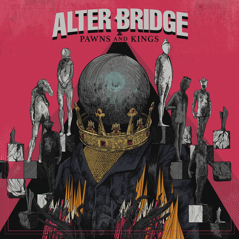 Album cover art for "Pawns & Kings" by Alter Bridge