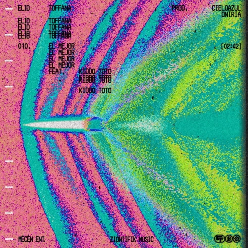 Album cover art for "EL MEJOR" by Elio Toffana