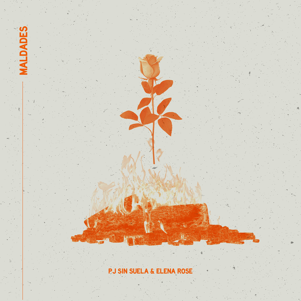 Album cover art for "Maldades" by PJ Sin Suela