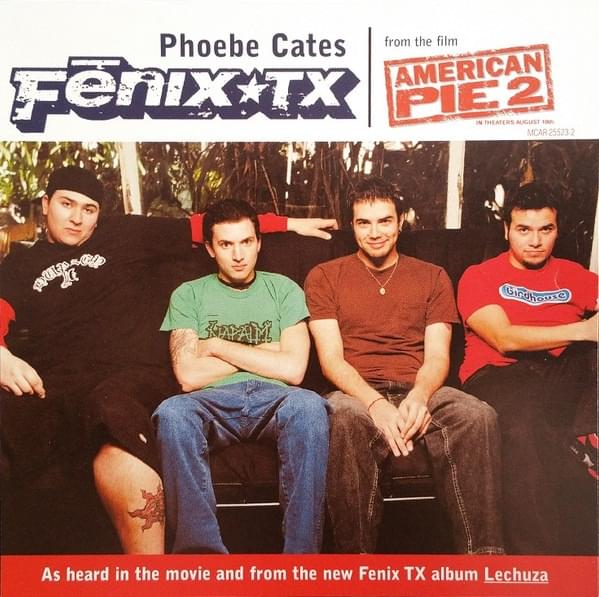 Album cover art for "Phoebe Cates" by Fenix TX