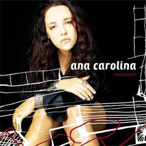 Album cover art for "Encostar Na Tua" by Ana Carolina