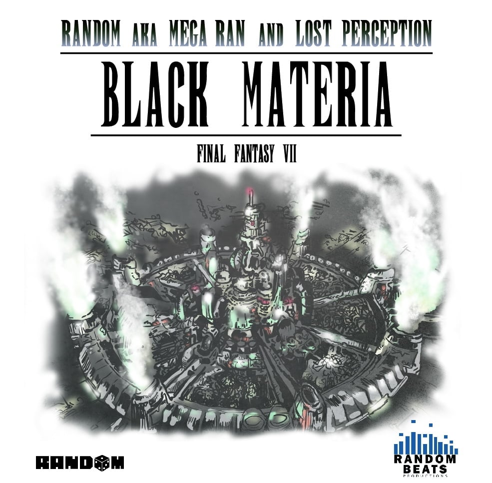 Album cover art for "One Winged Angel" by Mega Ran & Matthew Weiss
