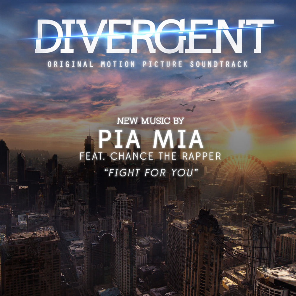 Album cover art for "Fight for You" by Pia Mia & Chance the Rapper