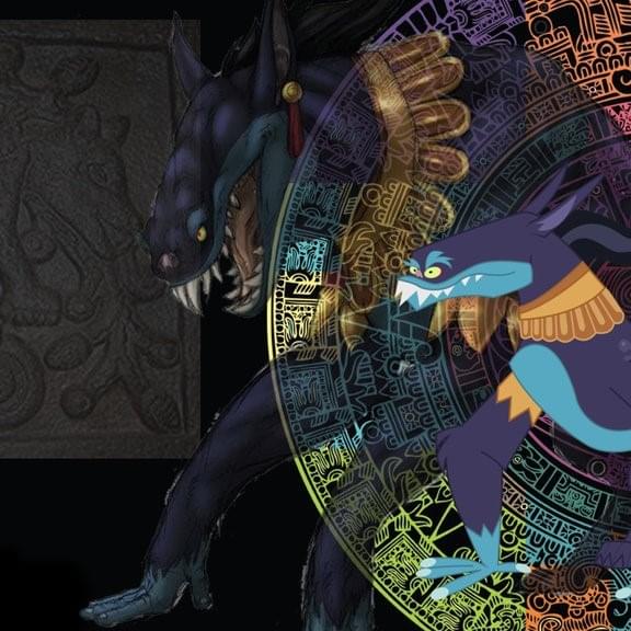Album cover art for "Ancient Power" by Radiarc