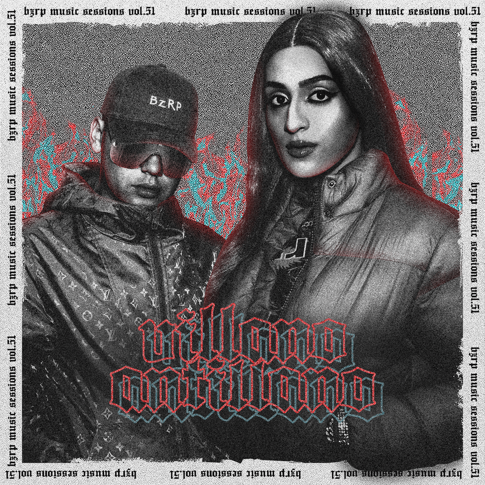 Album cover art for "Villano Antillano: Bzrp Music Sessions, Vol. 51" by Bizarrap
