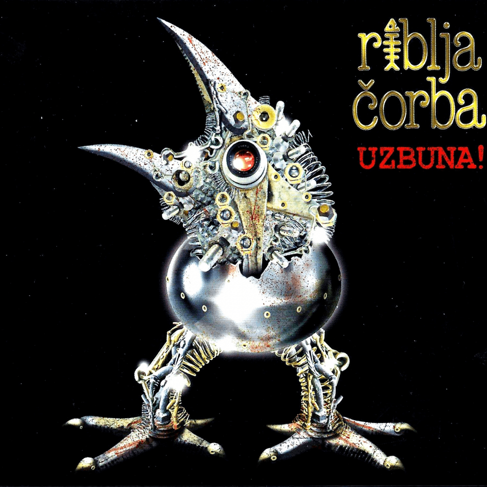 Album cover art for "Uzbuna" by Riblja čorba