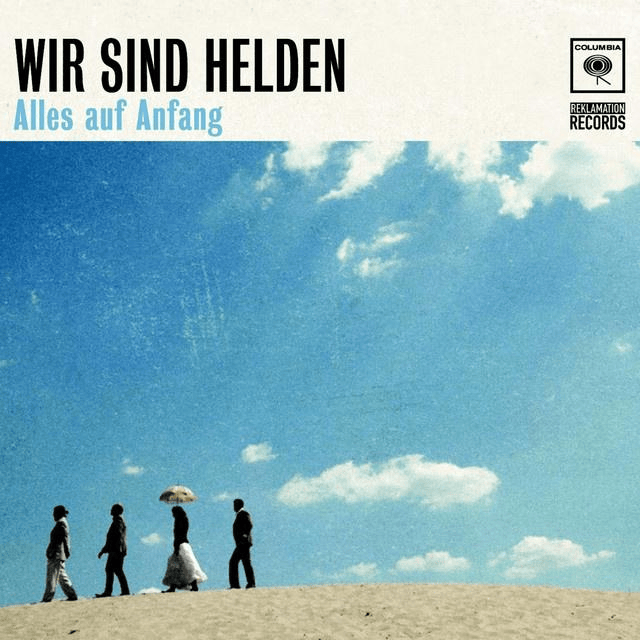 Album cover art for "23.55: Alles auf Anfang" by Wir sind Helden