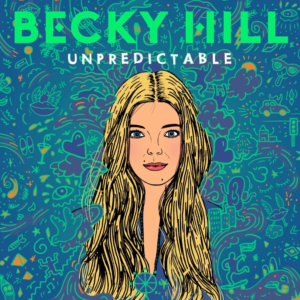 Album cover art for "Unpredictable" by Becky Hill