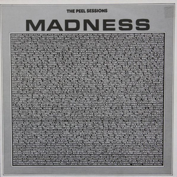 Album cover art for "Stepping into Line" by Madness