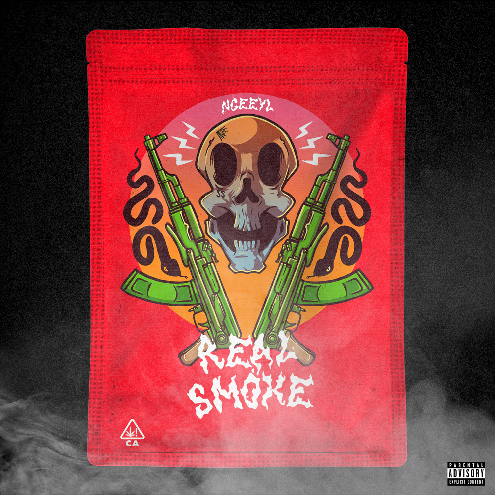 Album cover art for "Real Smoke" by NGeeYL
