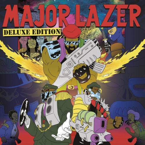 Album cover art for "Bubble Butt (Remix)" by Major Lazer & Black M & Mystic & 2 Chainz & Tyga & Bruno Mars