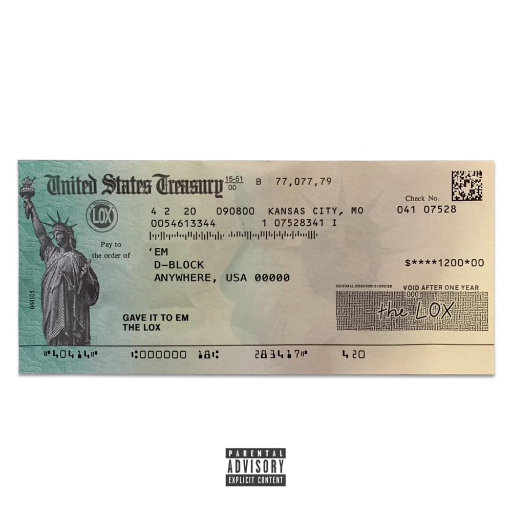 Album cover art for "Gave It to ‘Em" by The LOX