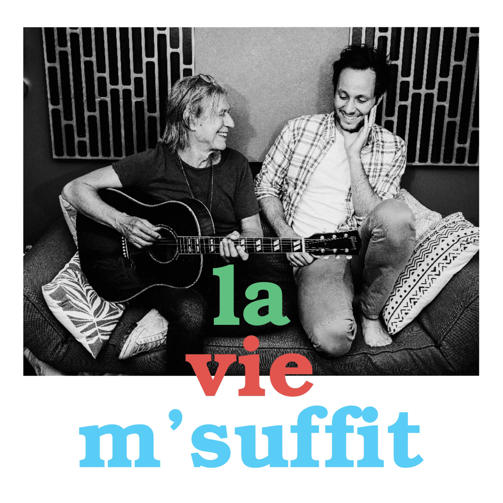 Album cover art for "La vie m’suffit" by Vianney