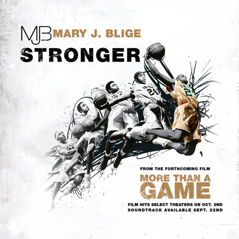 Album cover art for "Stronger" by Mary J. Blige