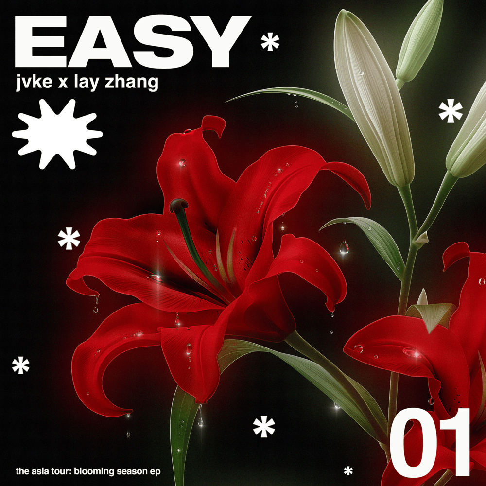 Album cover art for "easy" by JVKE