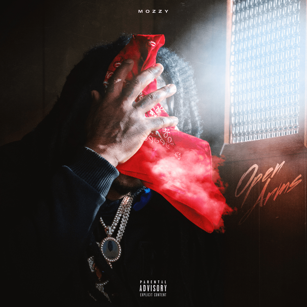 Album cover art for "Open Arms" by Mozzy