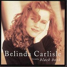 Album cover art for "Little Black Book" by Belinda Carlisle