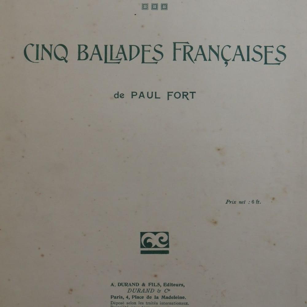 L’adieu en barque by André Caplet