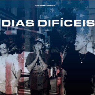 Album cover art for "Dias Difíceis" by Haikaiss & Oriente