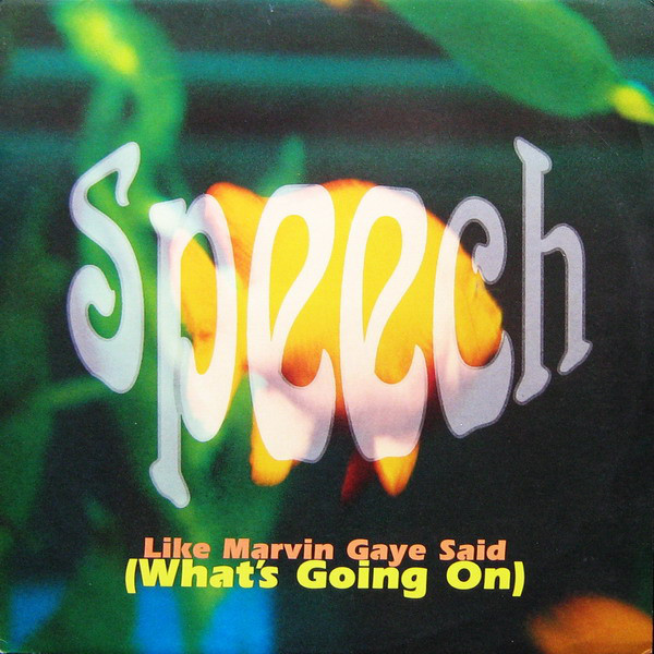 Album cover art for "Like Marvin Gaye Said (What’s Going On)" by Speech