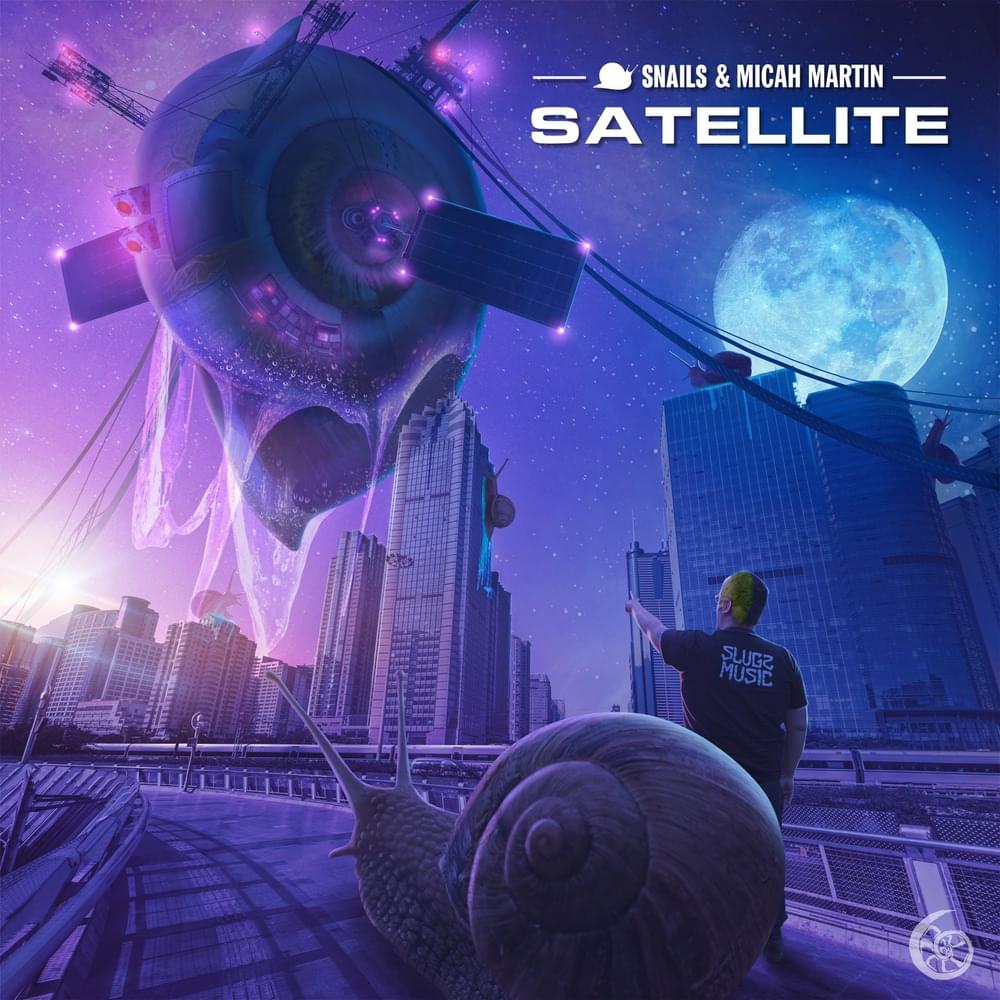 Album cover art for "Satellite" by Snails