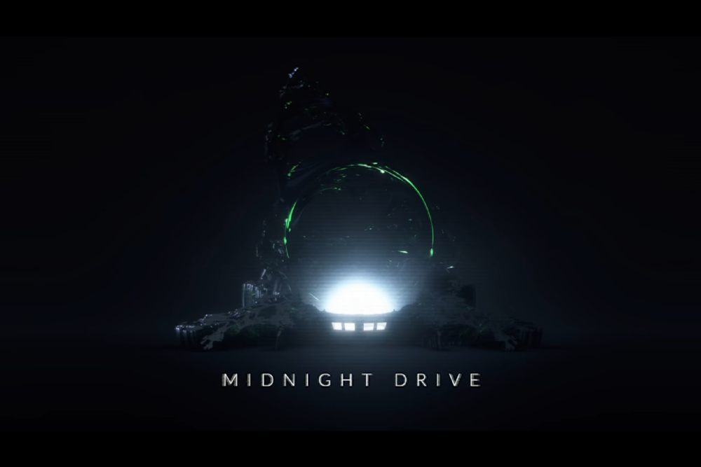 Album cover art for "Midnight Drive" by Karma Fields