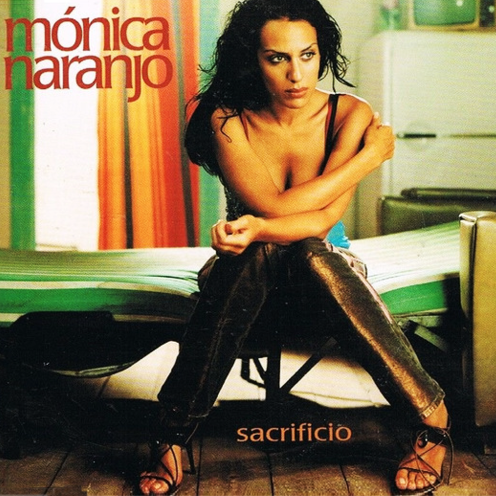 Album cover art for "Sacrificio" by Mónica Naranjo