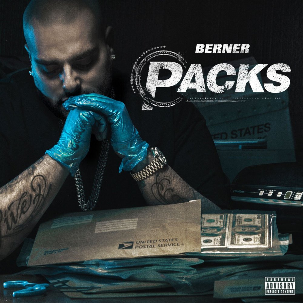 Album cover art for "Halfway" by Berner