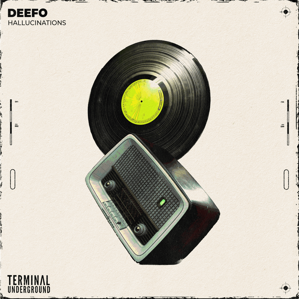 Album cover art for "Hallucinations" by Deefo