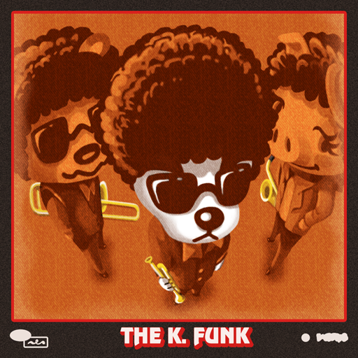 Album cover art for "けけファンク (The K. Funk)" by K.K. Slider