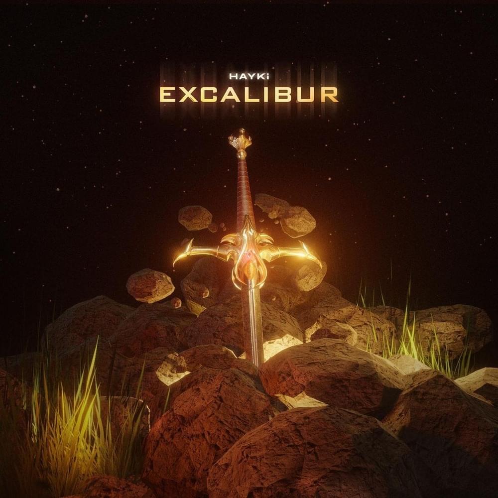Album cover art for "Excalibur" by Hayki