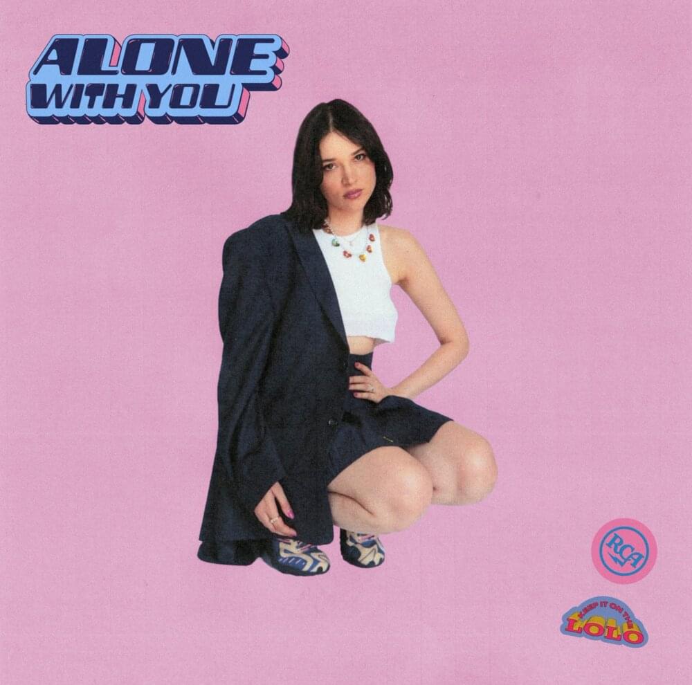Album cover art for "Alone With You" by Lolo Zouaï