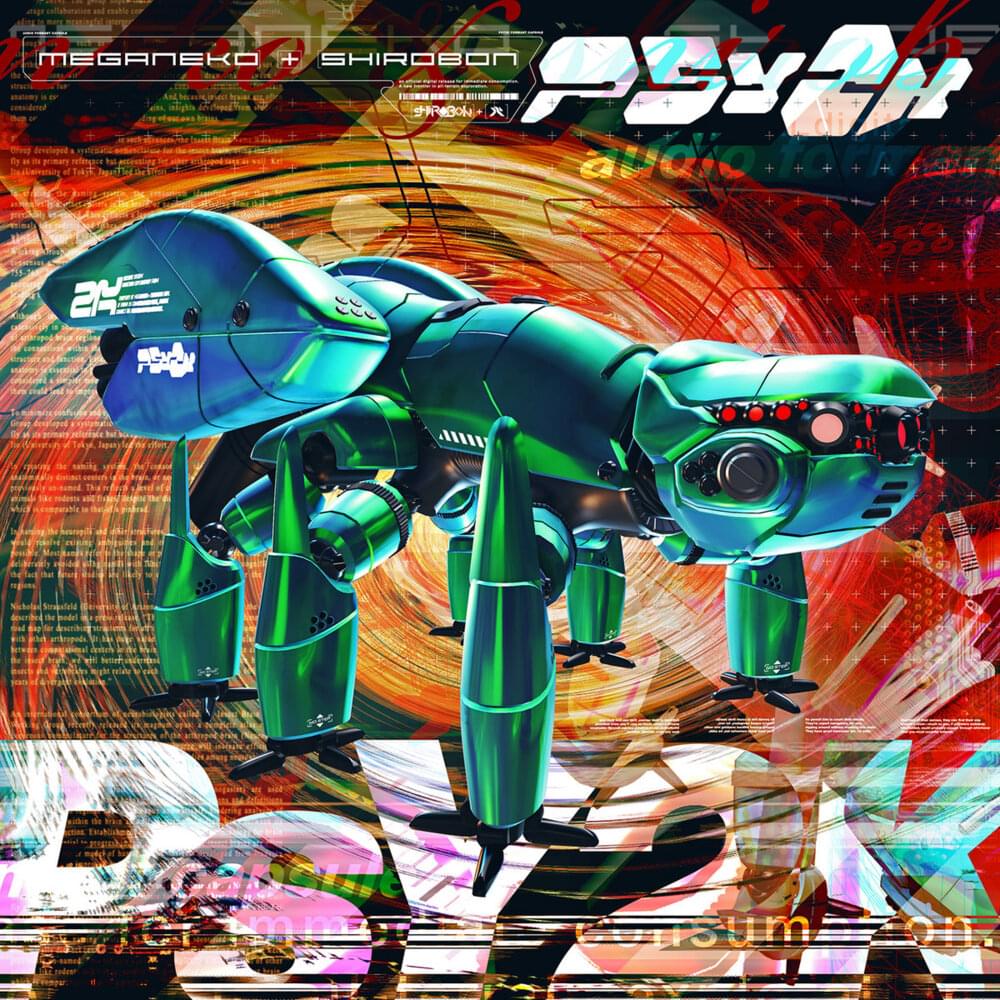 Album cover art for "Echolocation" by meganeko