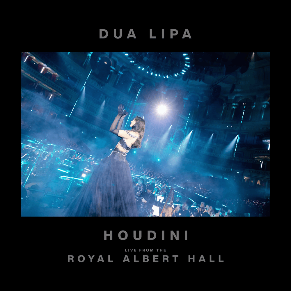 Album cover art for "Houdini (Live from the Royal Albert Hall)" by Dua Lipa