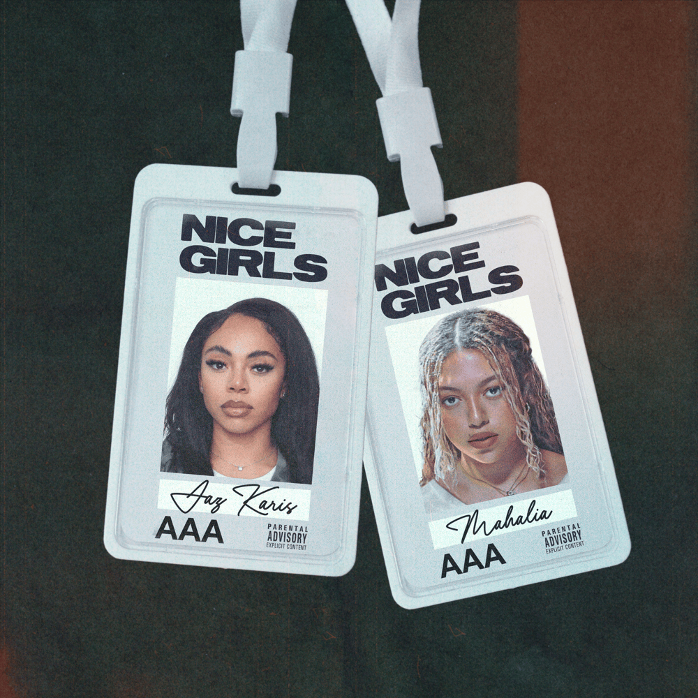 Album cover art for "NICE GIRLS" by Jaz Karis