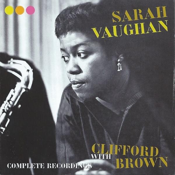 Cover image for Sarah Vaughan With Clifford Brown