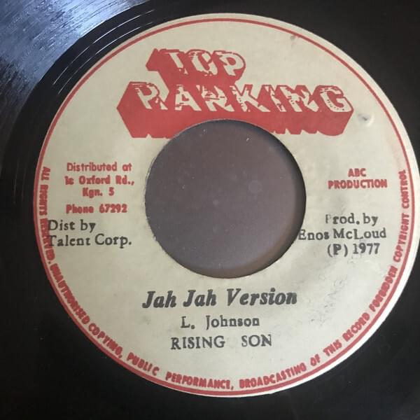 Jah Jah Version by Rising Son (Lloyd Johnson)