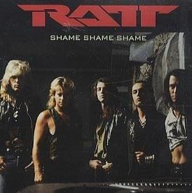 Album cover art for "Shame Shame Shame" by Ratt