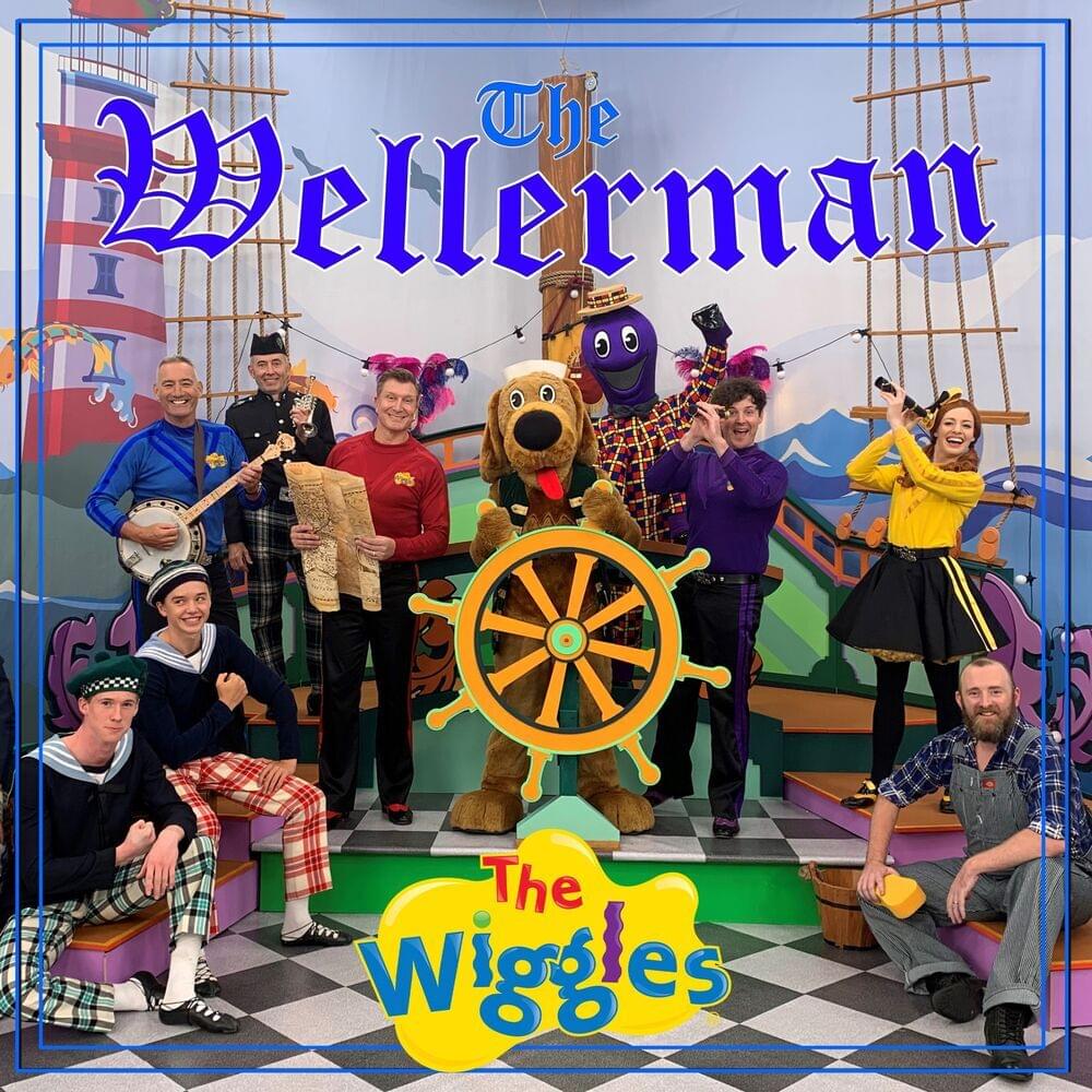 Album cover art for "The Wellerman" by The Wiggles