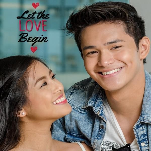 Album cover art for "Let the Love Begin" by Gabbi Garcia