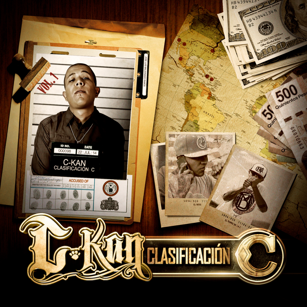Album cover art for "La Calle Sabe De Mi Nombre" by C-Kan