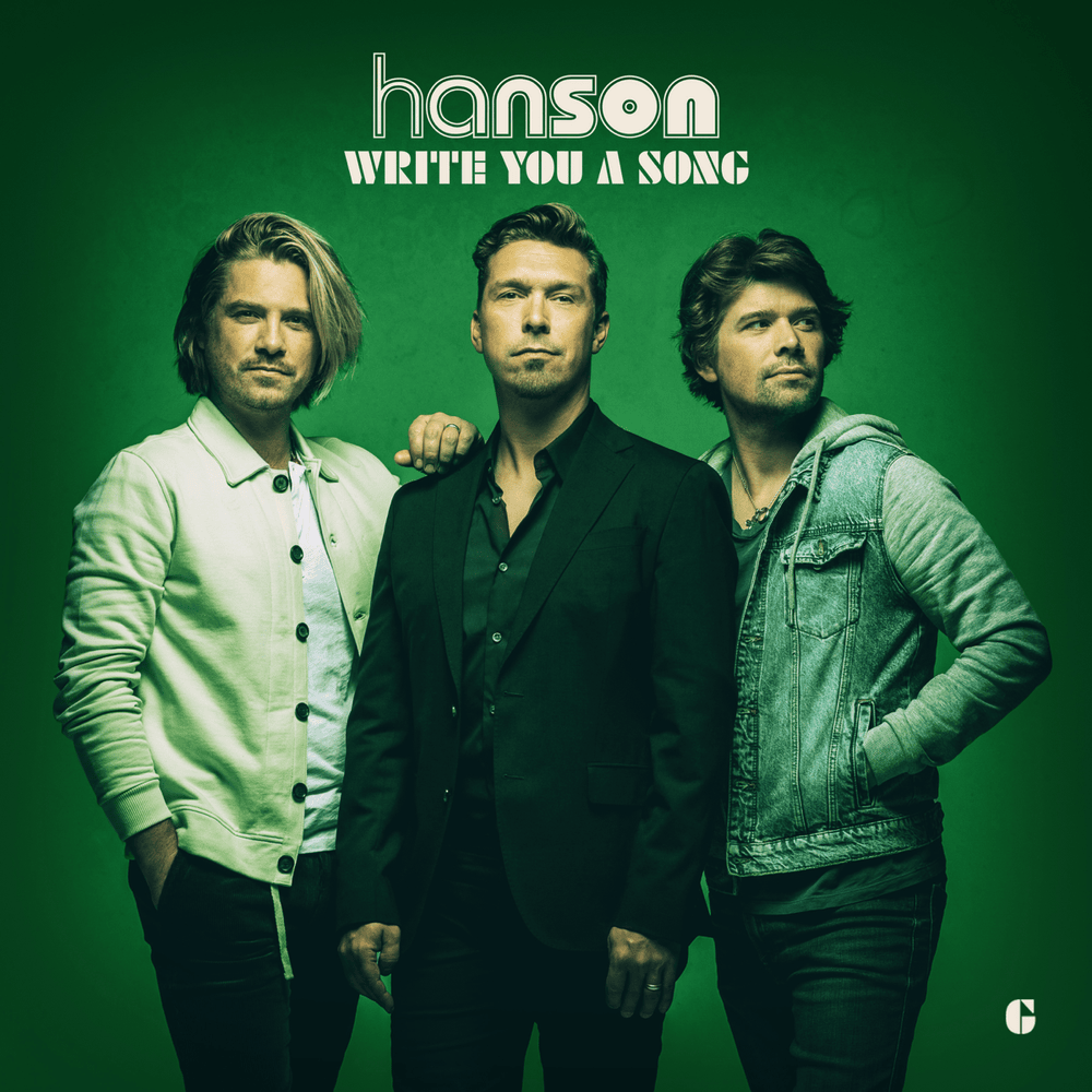 Album cover art for "Write You a Song" by HANSON