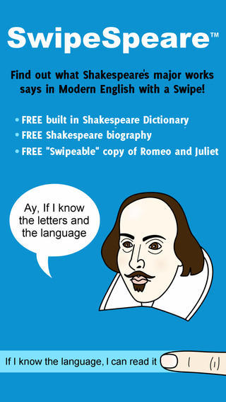 Album cover art for "SwipeSpeare - Modern Shakespeare" by BookCaps
