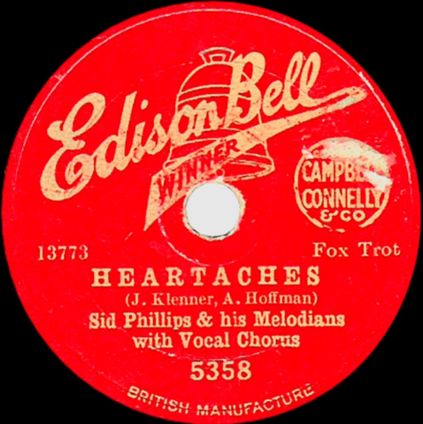 Heartaches by Sid Phillips & His Melodians