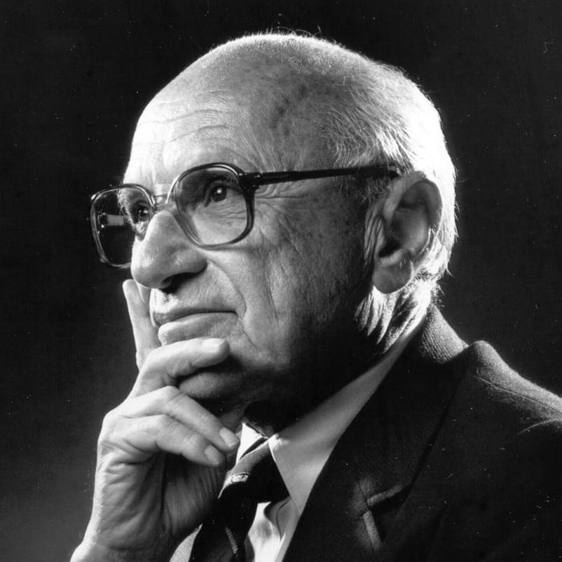 Cover image for Milton Friedman