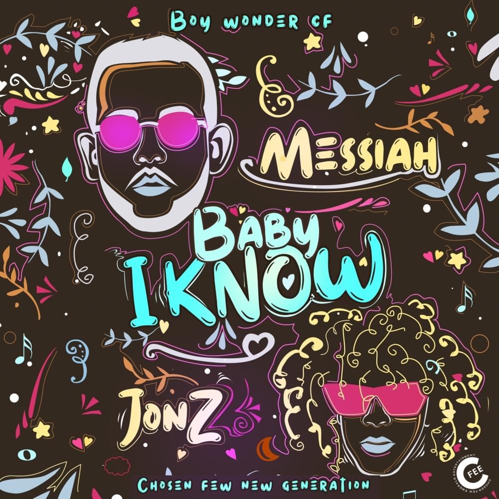 Album cover art for "Baby I Know" by Boy Wonder CF