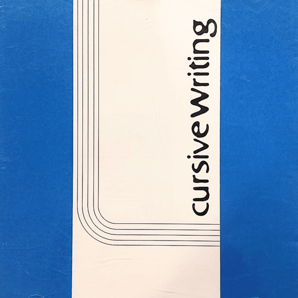 Cover image for Cursive Writing
