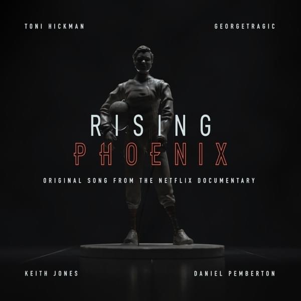 Album cover art for "Rising Phoenix" by Daniel Pemberton & Georgetragic & Keith Jones & Toni Hickman