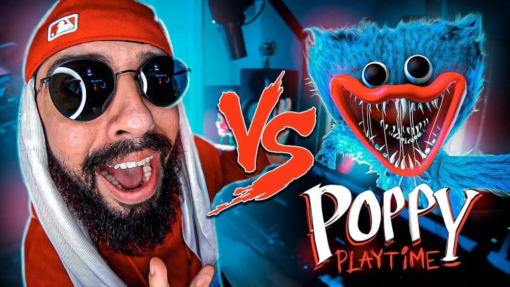 Album cover art for "Mussoumano vs Huggy Wuggy (Poppy Playtime)" by MUSSA