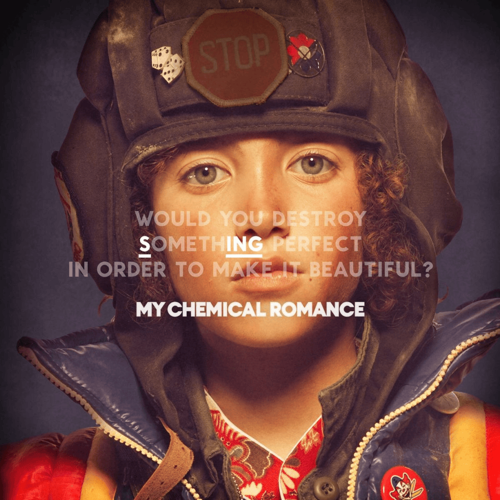 Album cover art for "SING" by My Chemical Romance